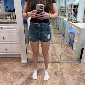 Denim Blue Women's Shorts